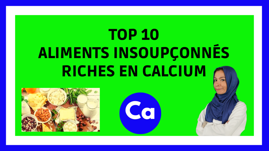 Top 10 des aliments les plus riches en CALCIUM