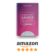 Charger l&#39;image dans la galerie, Ce qu&#39;il faut savoir sur le diabète de type 1 et 2, Expliqué Simplement, Pharmaquiz, Dr Noura Marashi