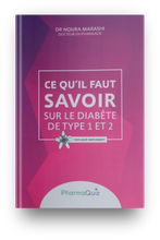 Charger l'image dans la galerie, Ce qu'il faut savoir sur le diabète de type 1 et 2, Expliqué Simplement, Pharmaquiz, Dr Noura Marashi