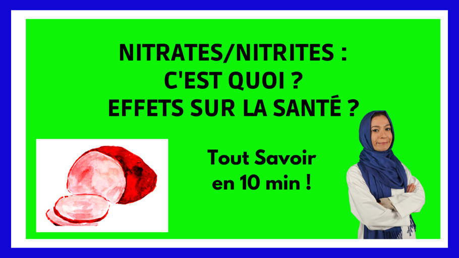 NITRATES/ NITRITES: Effects on our Health in 10 min!