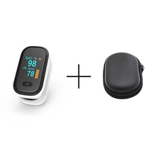 Load image into Gallery viewer, BOXYM Portable Finger Pulse Oximeter, Digital OLED Clamp, Blood Oxygen Measurement, Medical Accessory, Saturation and Heart Rate
