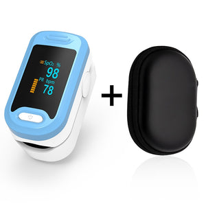 BOXYM Portable Finger Pulse Oximeter, Digital OLED Clamp, Blood Oxygen Measurement, Medical Accessory, Saturation and Heart Rate