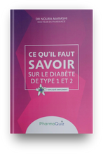 Cargar imagen en el visor de la galería, Lo que necesita saber sobre la diabetes tipo 1 y 2, simplemente explicó, Pharmaquiz, Dr. Noura Morashi